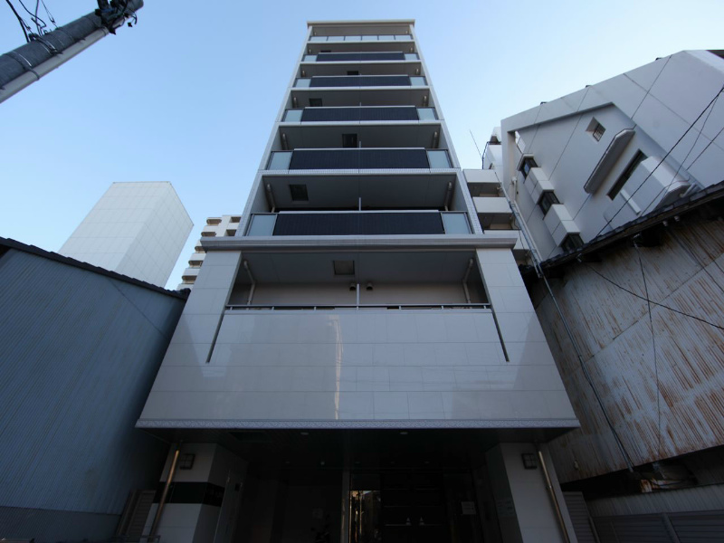 建物外観　外観　全部屋角部屋　オートロック付