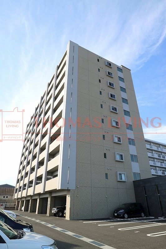建物外観　粕屋町でのお部屋探しは、トーマスリビング粕屋店へご相談下さい