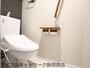 トイレ　コンパクトで使いやすいトイレです