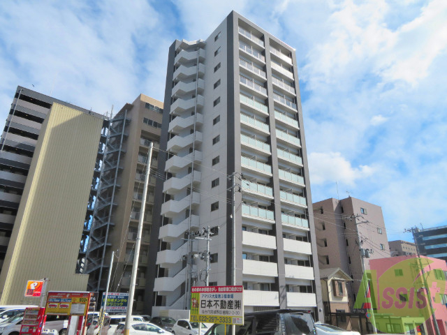 建物外観　仙台市宮城野区元寺小路「シェルグランデ東口」