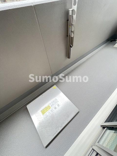 バルコニー　落ち着いた時間を過ごせるバルコニーです