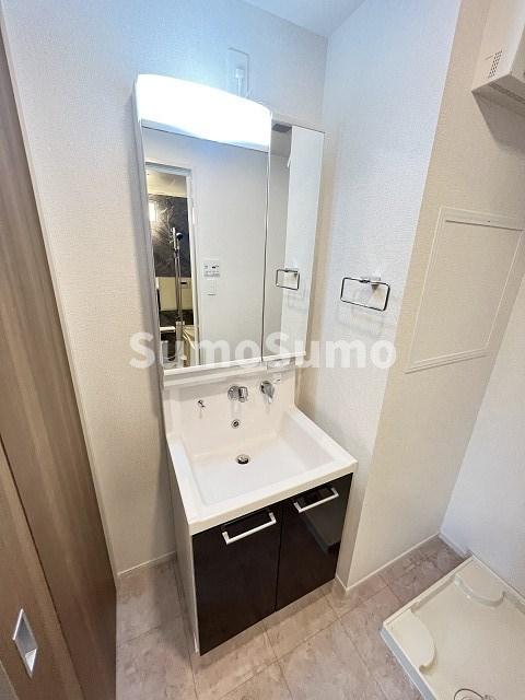 洗面設備　忙しい朝には欠かせない洗面所です