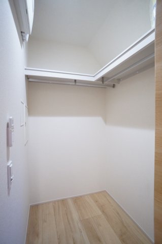 収納　大容量のウォークインクローゼット♪