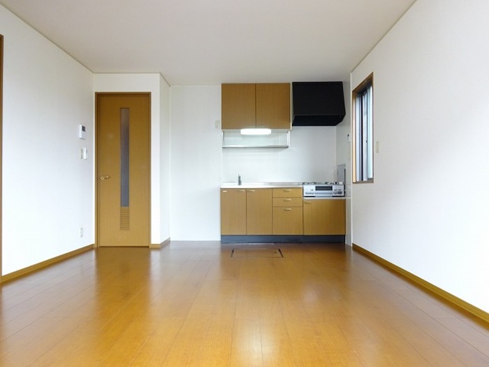 キッチン　キッチンガスコンロ付