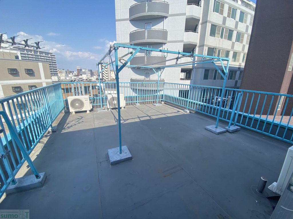 バルコニー　庭