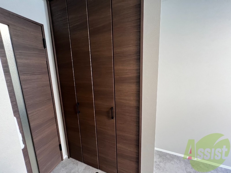 収納　クローゼットです。中の様子が気になりますね。