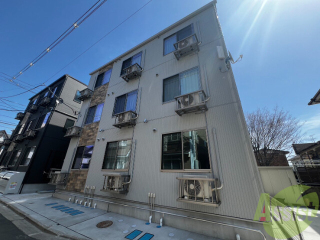 建物外観　仙台市若林区若林２丁目「グロウランスｂｌａｎｃ」