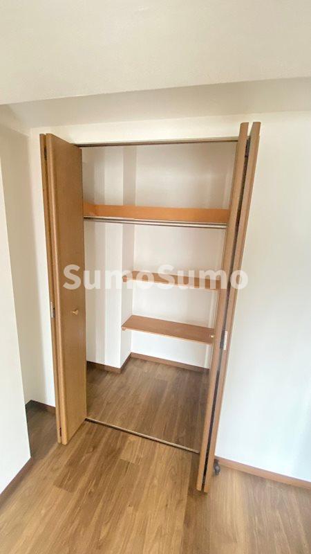 収納　十分な収納スペースがあります