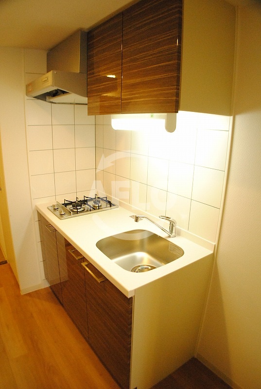 キッチン　エスリード難波サウス　ガス2口コンロシステムキッチン