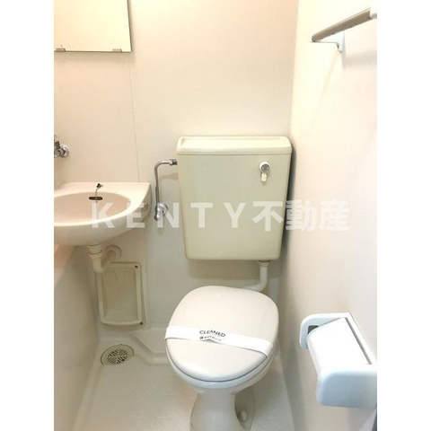 トイレ　ゆったりとした空間のトイレです