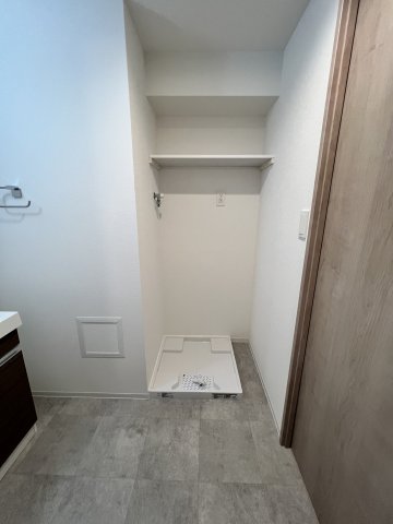 洗面設備　使いやすい洗面所です