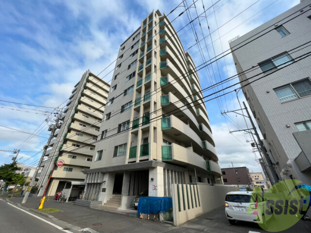 建物外観　札幌市中央区北１条「グランカーサ永山公園通ＷＥＳＴ」