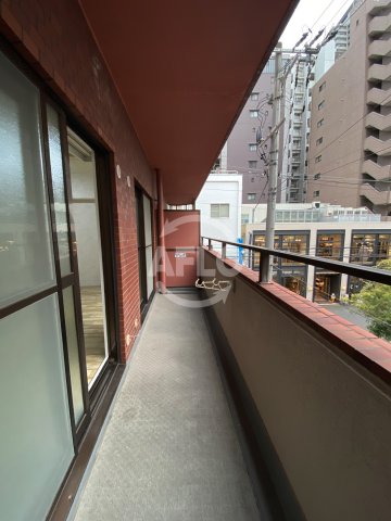 バルコニー　ロータリーライフ四ツ橋　バルコニー
