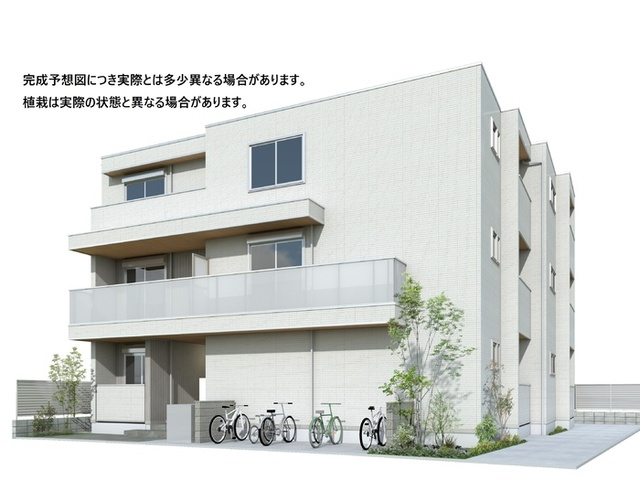 建物外観　※完成予想図につき、実物とは多少異なる場合があります。