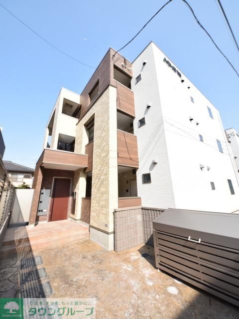 建物外観　安心のオートロック完備