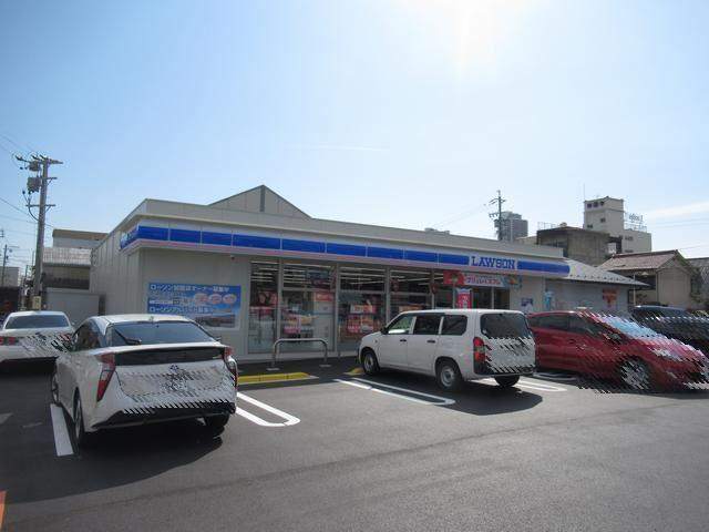 コンビニ　ローソン岐阜都通店（コンビニ）まで256m