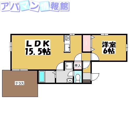 トーワ南長潟の間取り写真