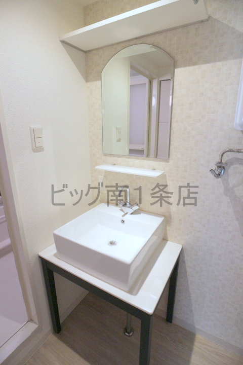 洗面設備　洗面化粧台です☆