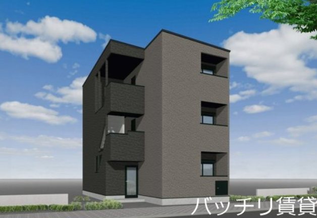 建物外観　新築の為　イメージパース。現状優先。