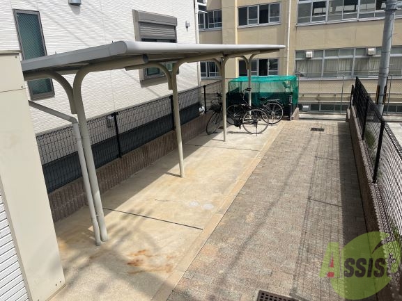 その他　広々とした駐輪場
