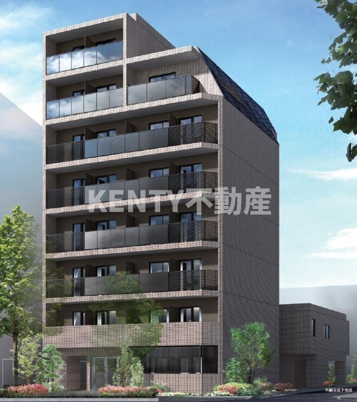建物外観　こちら、外観パースです