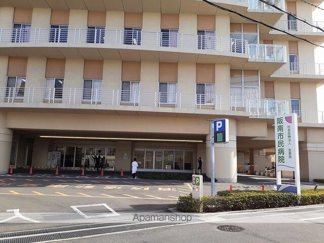 病院　阪南市民病院様（病院）まで600m