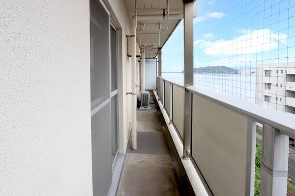 バルコニー　ビレッジハウスの同一物件・同一タイプの間取りの写真です