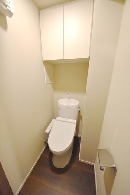 トイレ　ゆったりとした空間のトイレです