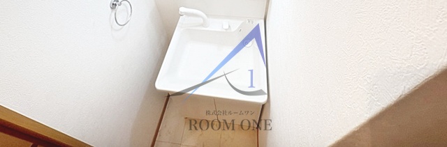 洗面設備　洗面台です。