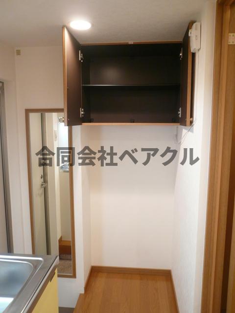 収納　収納のためのスペースです