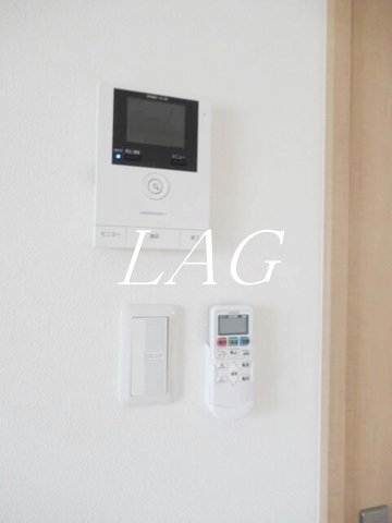 セキュリティ　モニター付きインターフォンです。