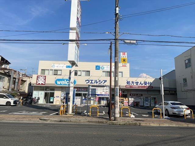 ドラックストア　ウエルシア八尾安中店（ドラッグストア）まで126m