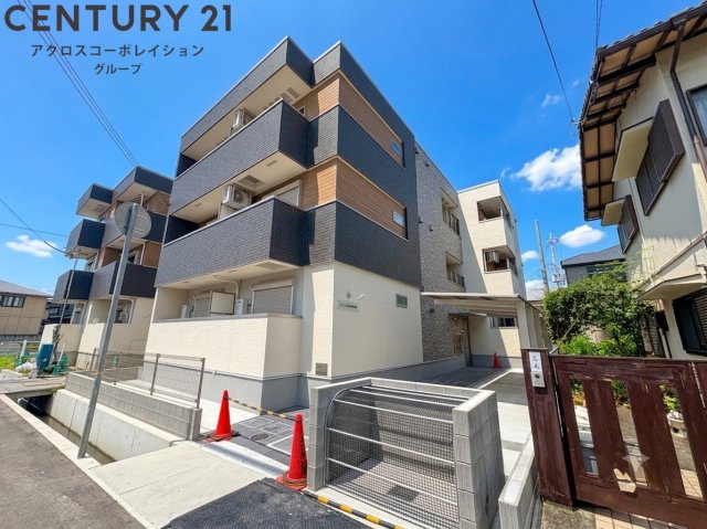 建物外観　オートロックあり、安心です！