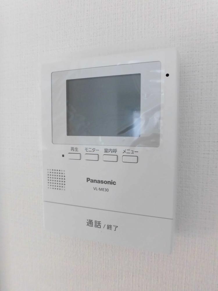 セキュリティ　モニタ付きインターホンあり