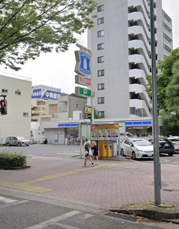 コンビニ　ローソン 中区瓦町店（コンビニ）まで140m