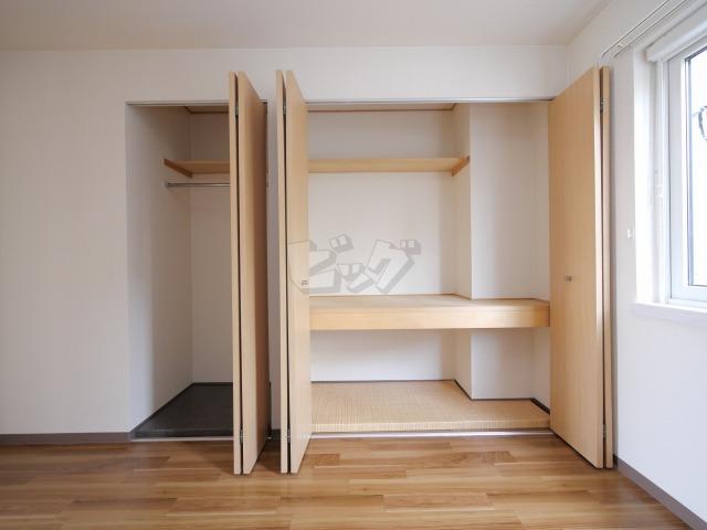 収納　※他号室の写真になります。雰囲気のご参考にどうぞ♪