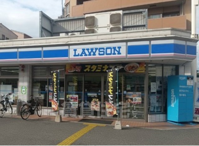 コンビニ　ローソン　粉浜西一丁目店（コンビニ）まで739m