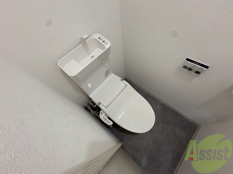 トイレ　こちらはトイレです。お手入れも楽ちんです！