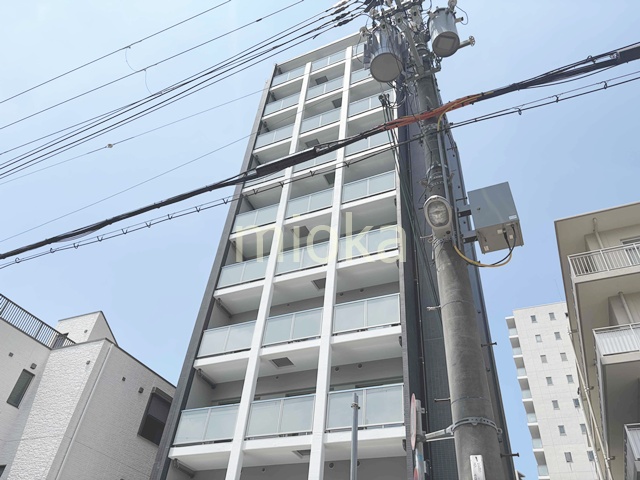 建物外観　令和8年8月建築・谷町線「文の里」駅徒歩8分・オートロック付