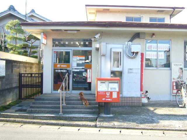 郵便局　市川新井郵便局（郵便局）まで506m