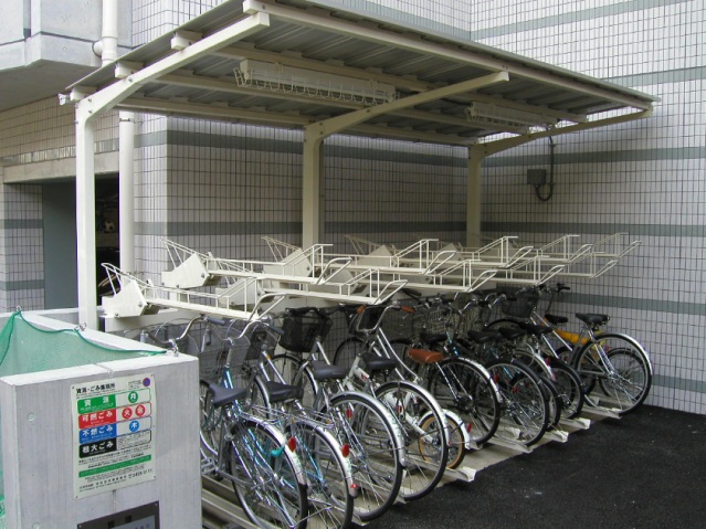 エントランス　駐輪場