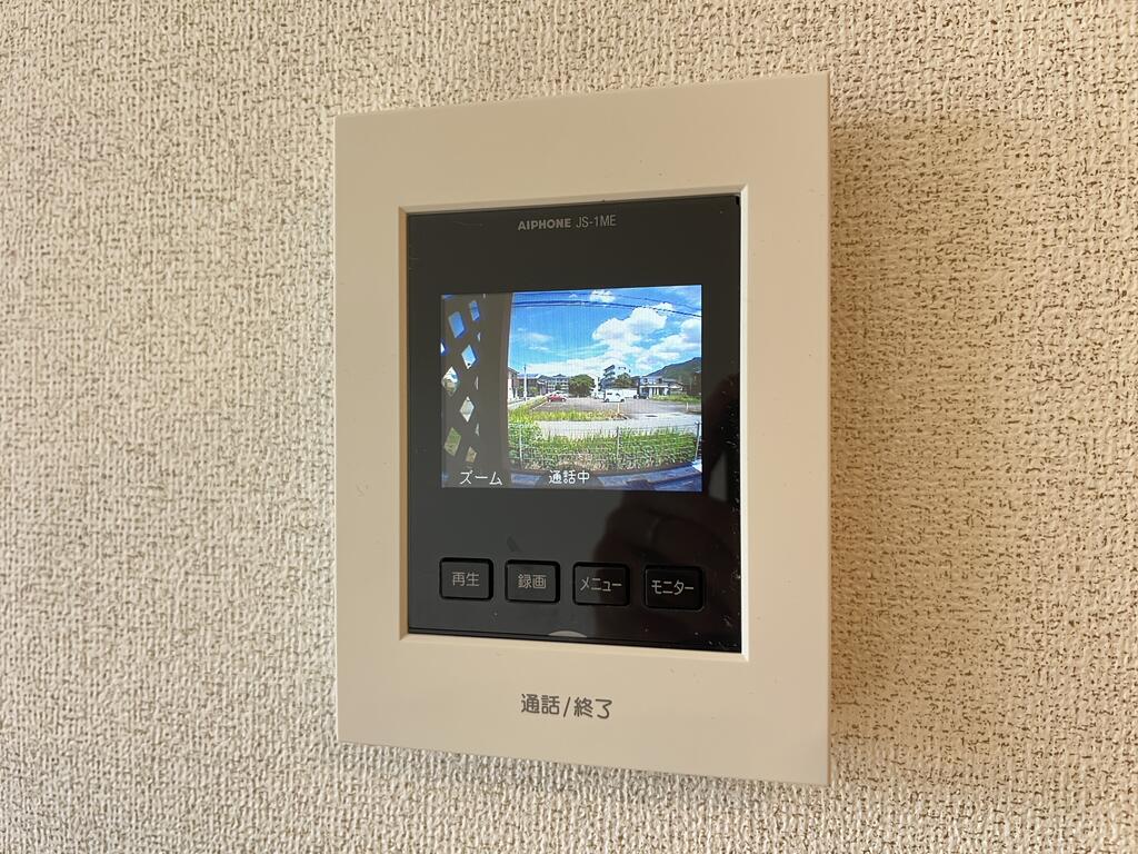 セキュリティ　TVインターホンは必須設備ですよね★