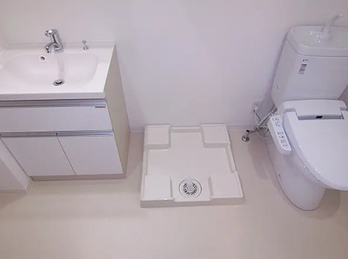 洗面設備　別部屋の画像を使用しております。
