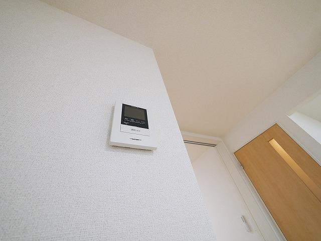 セキュリティ　モニター付きインターホンです