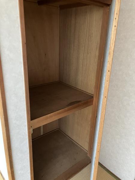 収納　和室の押入れになります。
