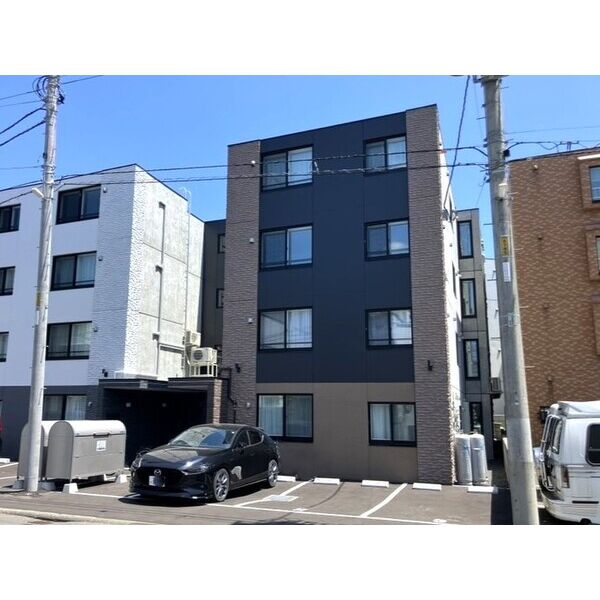 建物外観　◆ガスリミット付新築2LDK！◆利便性の高い人気の桑園エリア
