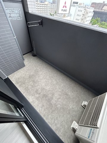 バルコニー　お洗濯にも便利なバルコニー付き