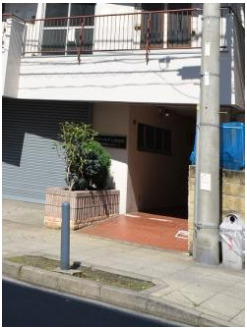 エントランス　入口部分