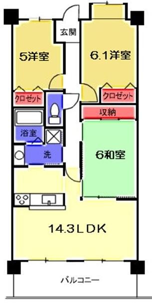 グレーシィ栗東ビステージの間取り写真