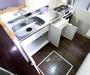キッチン　しっかり収納できます。
